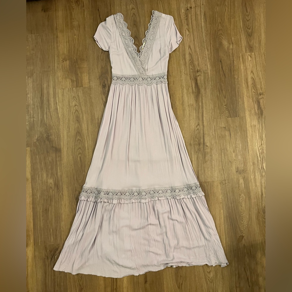 Altar'd State Lavender Maxi Dress